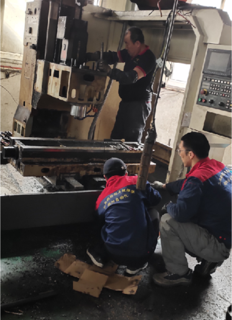捷甬达CNC850立式加工中心维修